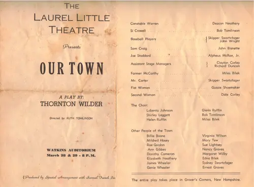 1966 Our Town