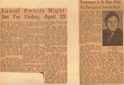 1971 Laurel Awards