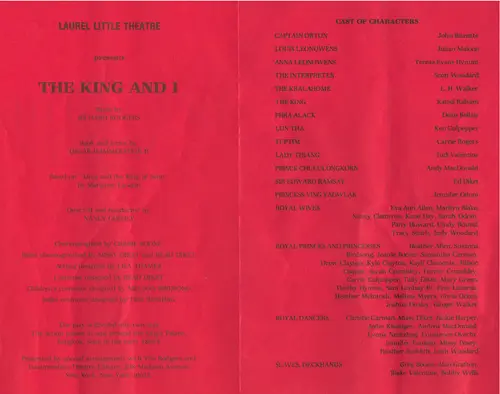 1987 The King And I — photo 3