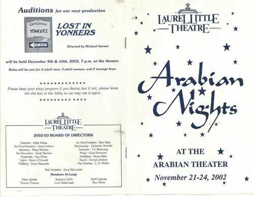 2002 Arabian Nights