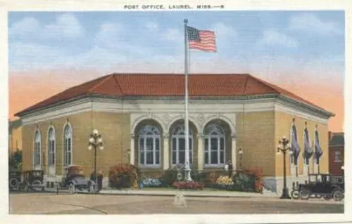 Laurel MS Post Office 1930s